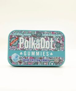 Polkadot Blue Cotton Candy Gummies