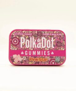 Polkadot Pink Star Magic Mushroom Gummies For Sale